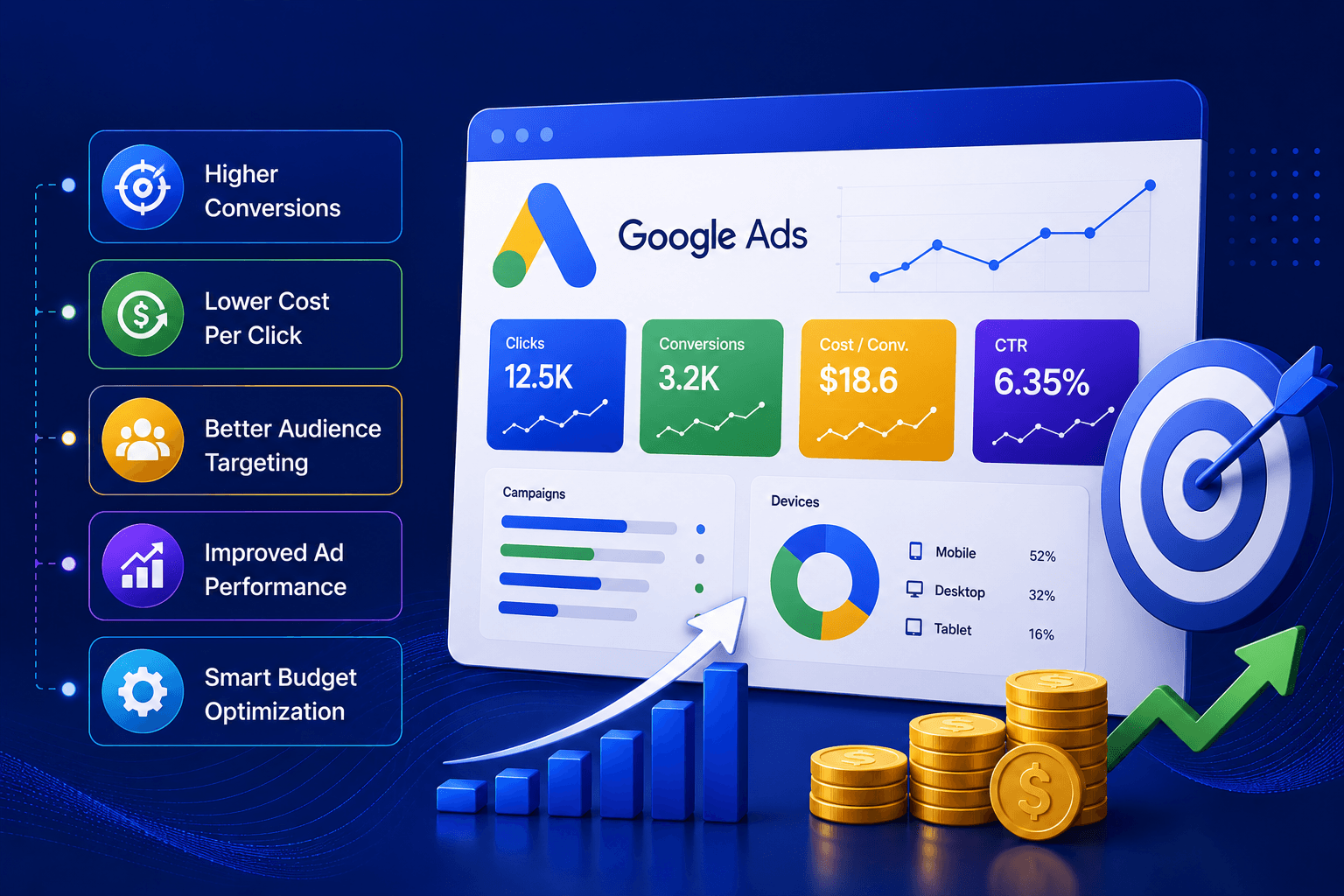 How Google Ads Optimization Services Improve ROI