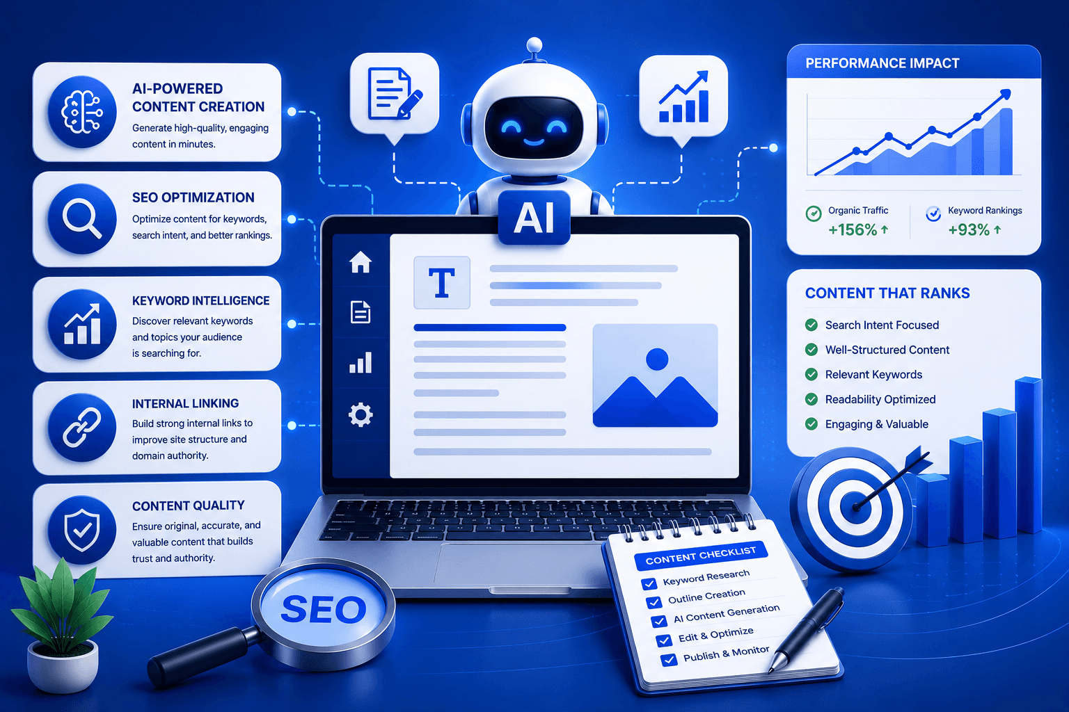 AI Content Generation for SEO: Pros, Cons & How to Use It 