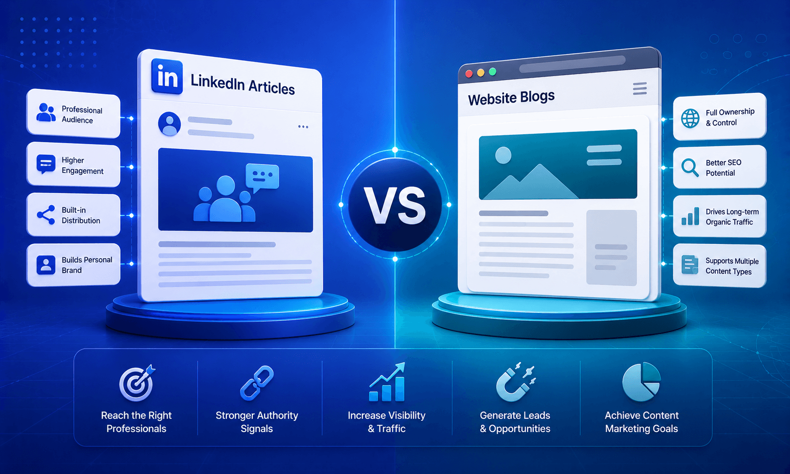 LinkedIn Articles vs Website Blogs: Which Delivers Better SEO Results?